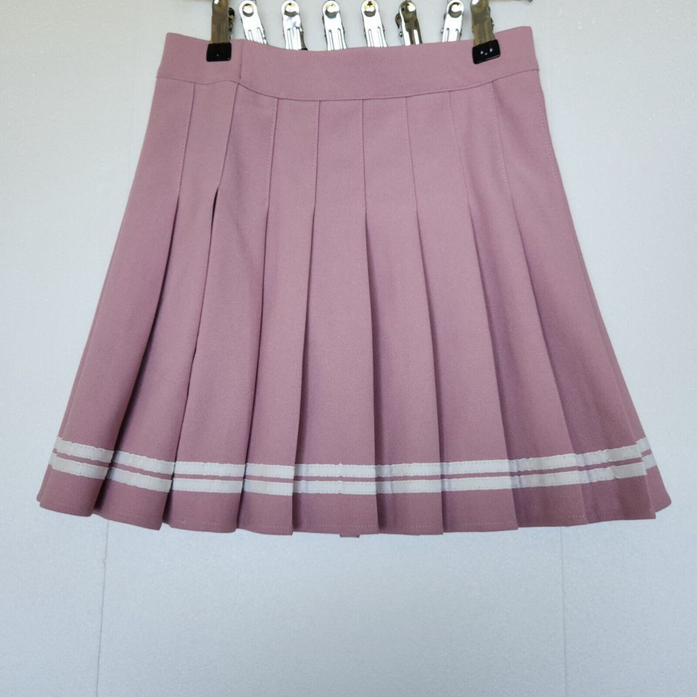 Women's Skirt Stretchy Tenniscore Golf Skater Cheerleader Pleated Mini Skirt S - Picture 2 of 7